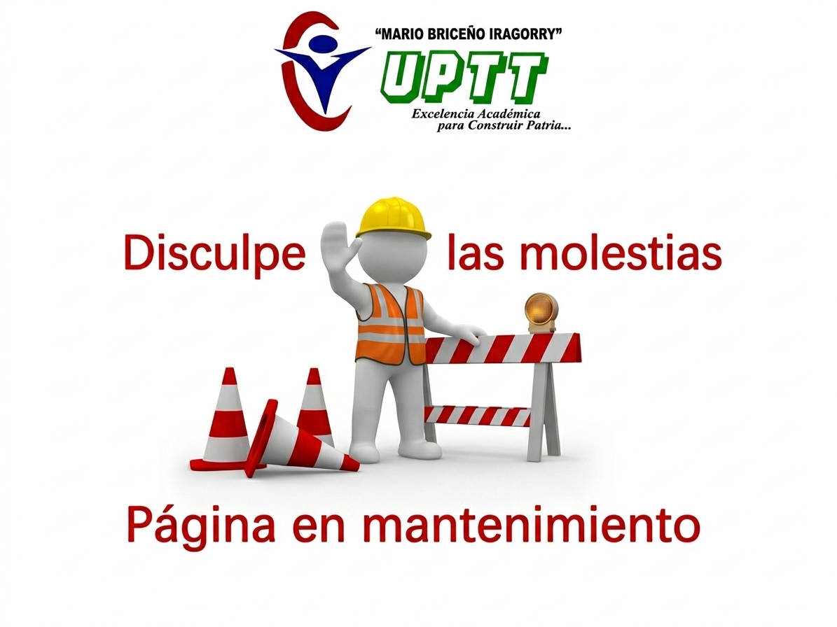 Página en Mantenimiento UPTTMBI